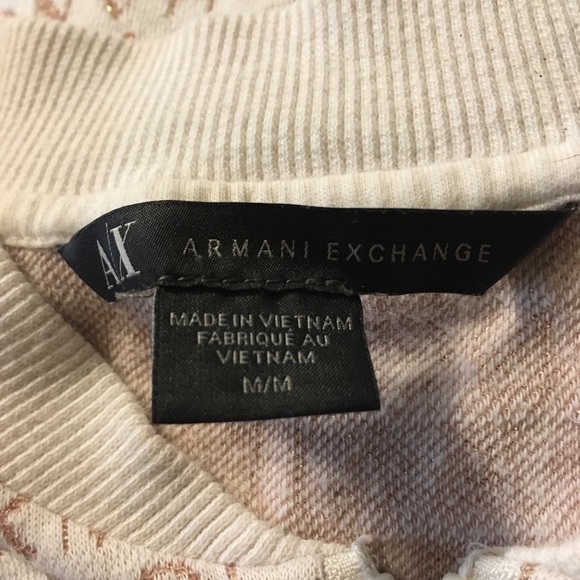 Armani Exchange Size Medium Zip Up Jacket - Picture 2 of 3